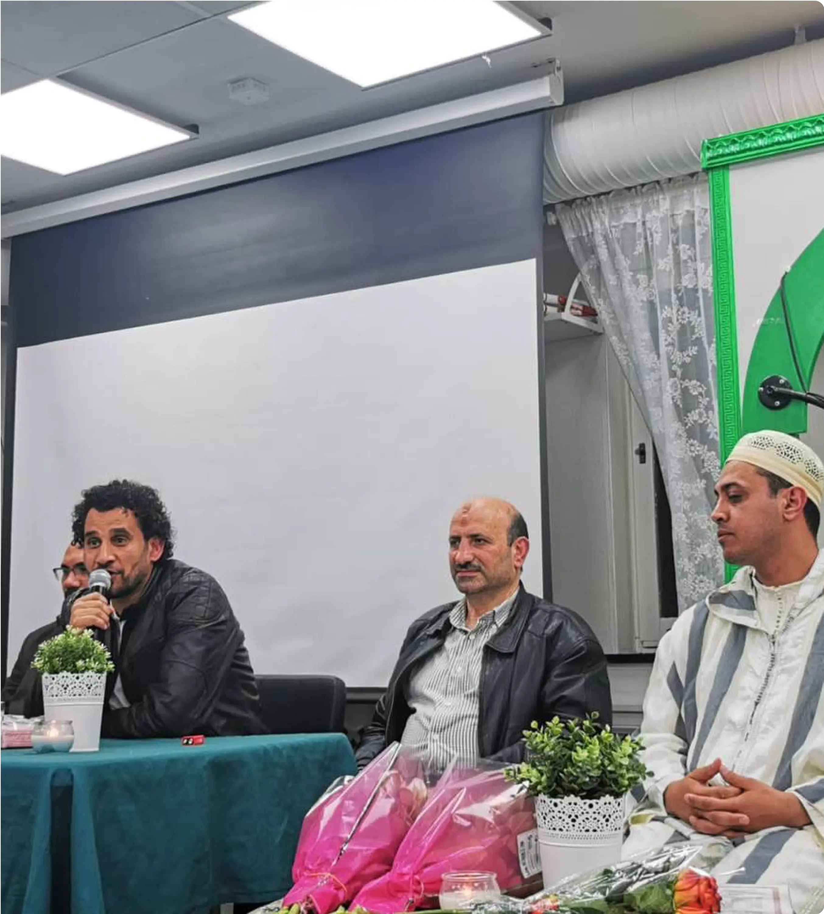 المحاضرة العامة بالعاصمة السويدية